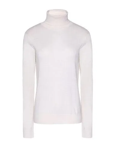 8 By Yoox Women Turtleneck White XL INT