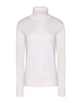 8 By Yoox Women Turtleneck White XL INT