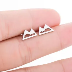 Aspen Rocky Mountain Stud Earrings - 4 Colors to Choose From