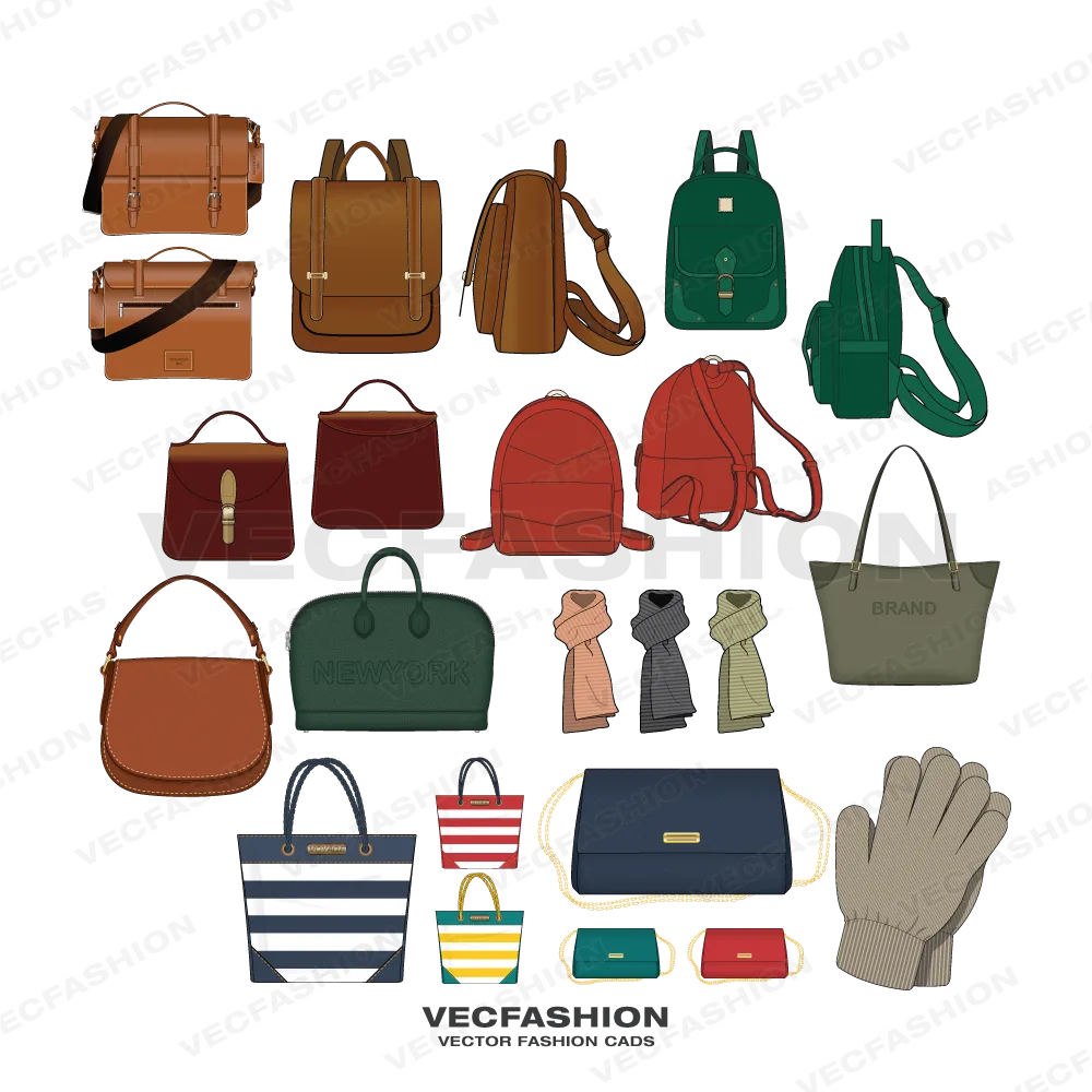 Bags, Accessories & Headwear Bundle