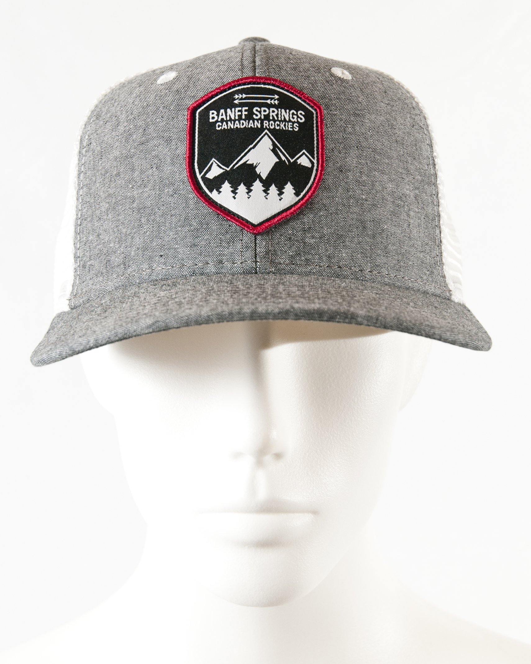 Banff Springs Canadian Rockies Shield Ball Cap