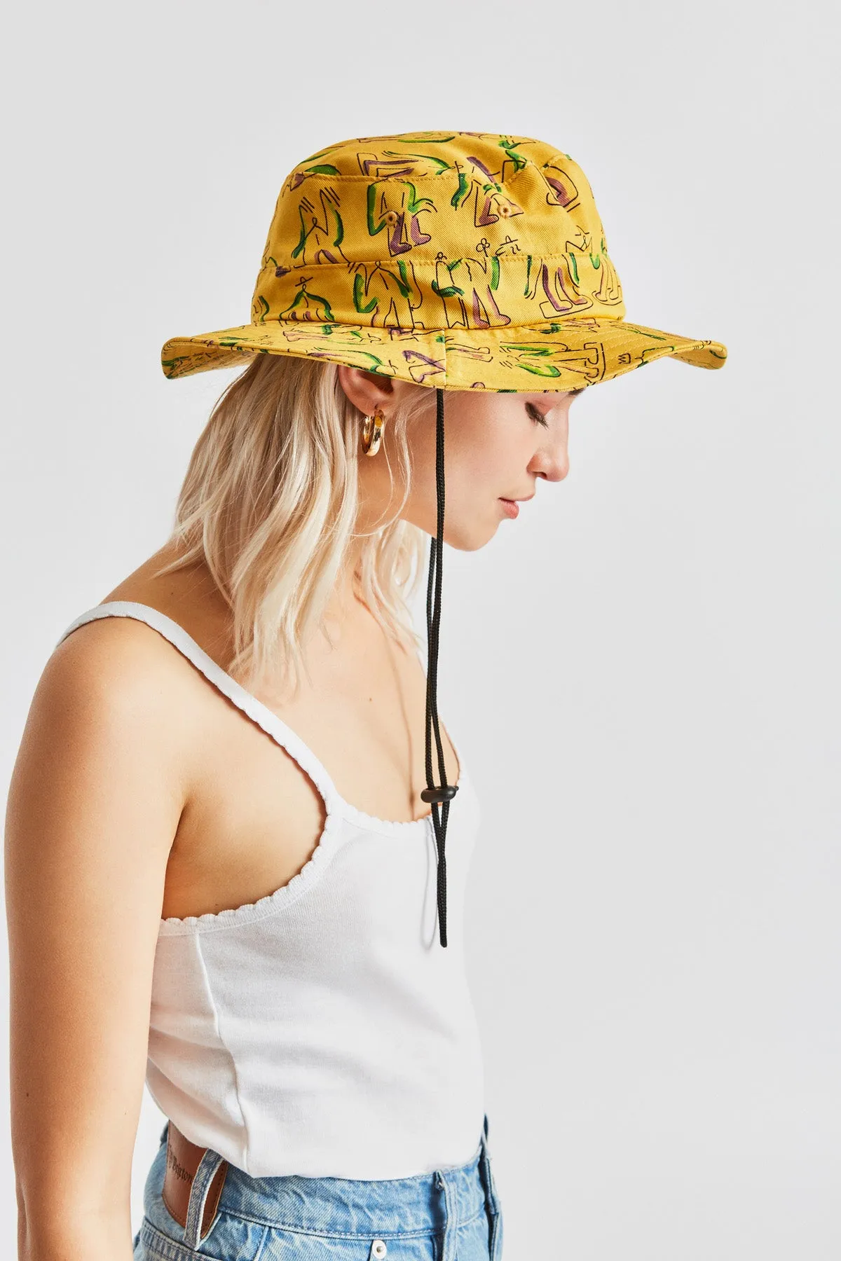 Beaufort Bucket Hat - Yellow