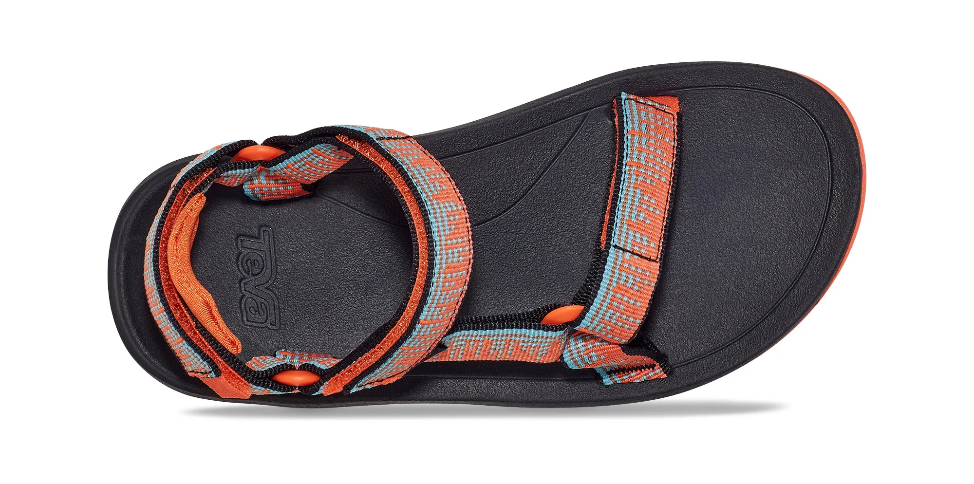 Big Kid's Teva Hurricane XLT 2 Color: Carrot / Blue Mirage