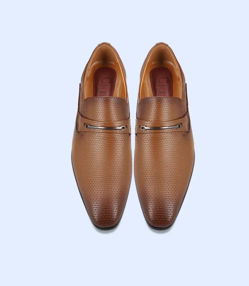 BM5070-KASTANI-Men Formal Slip-on's