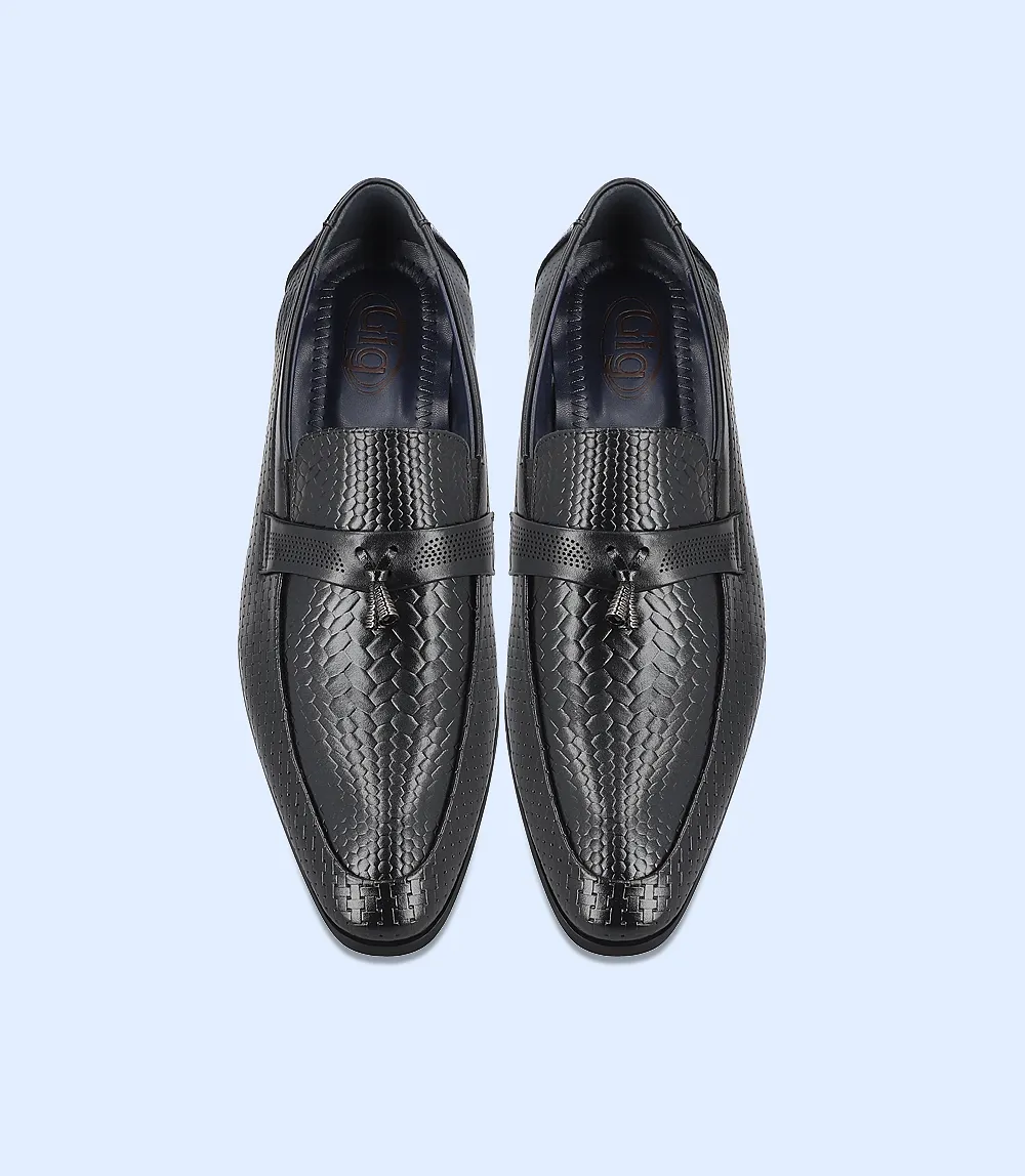 BM5109-BLACK-Men Formal Slip-on's