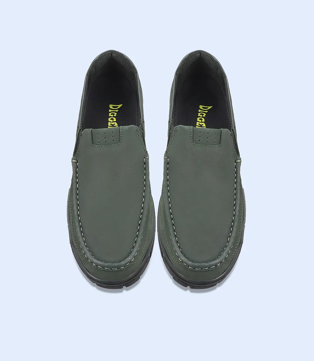 BM5265-OLIVE-Men Life Style Shoes