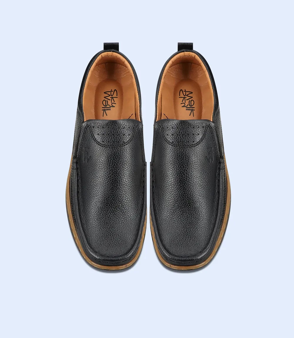 BM5273-BLACK-Men Comfort Life Style Shoes