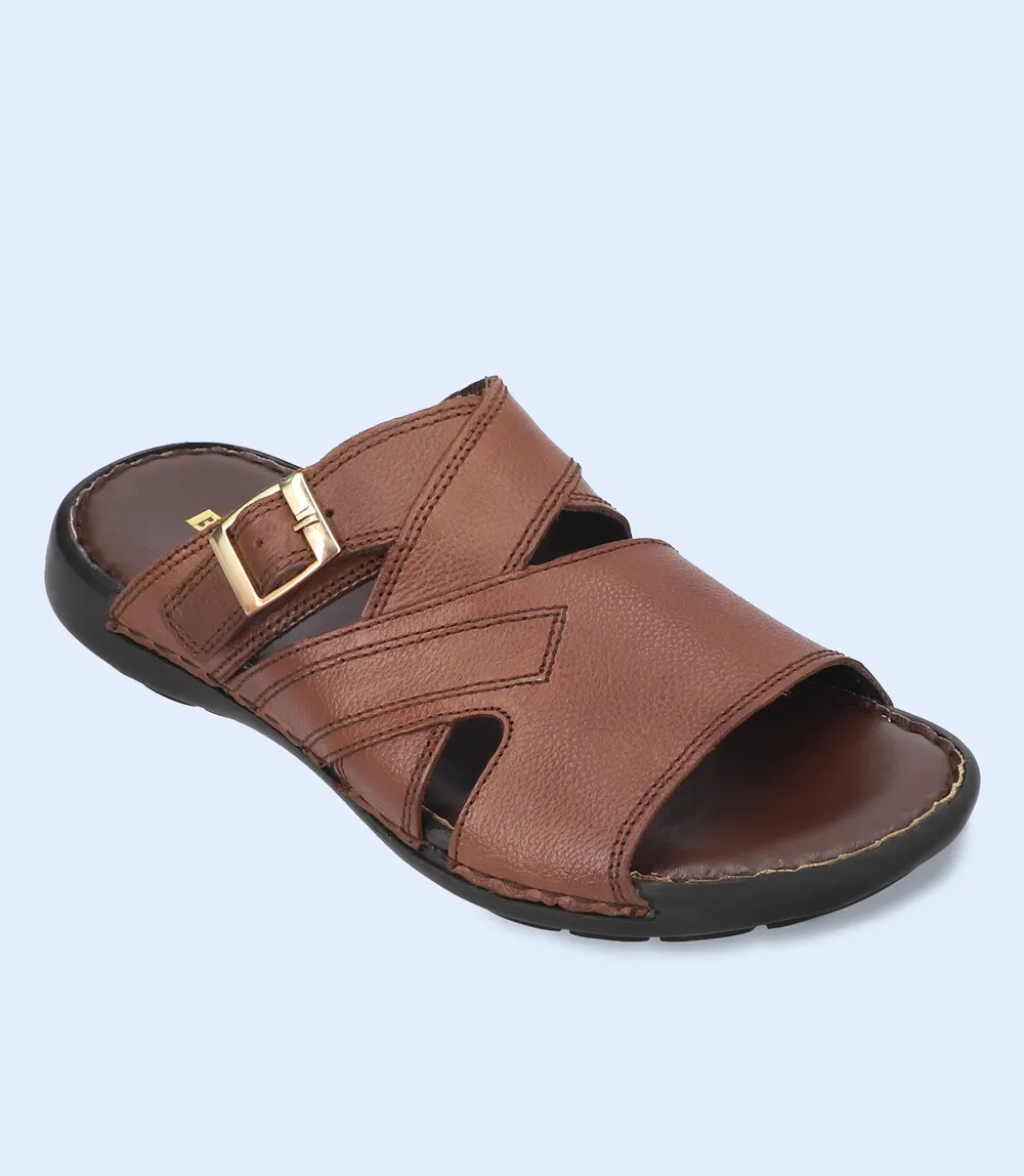 BM5485-TAN-Men Slipper