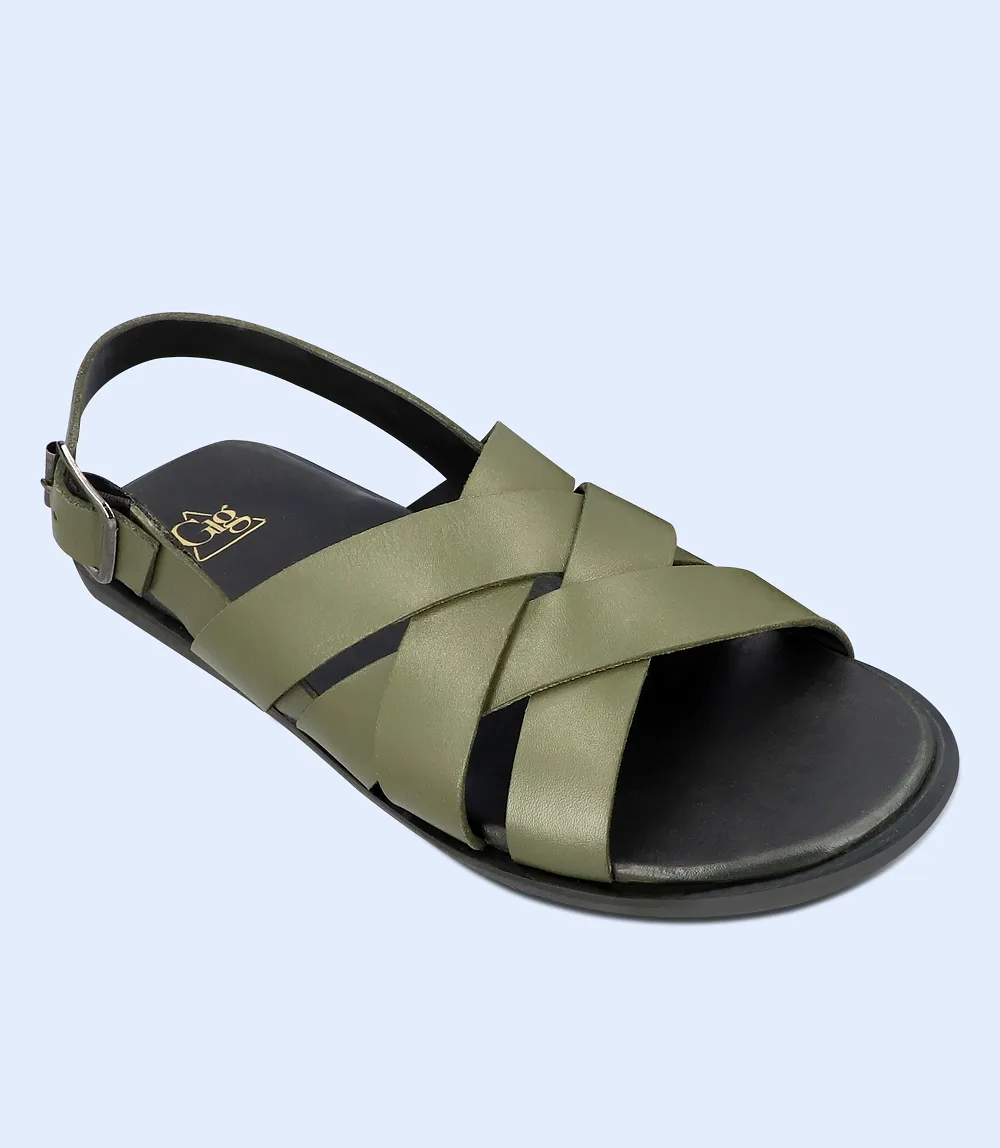 BM5590-OLIVE-Men Sandal