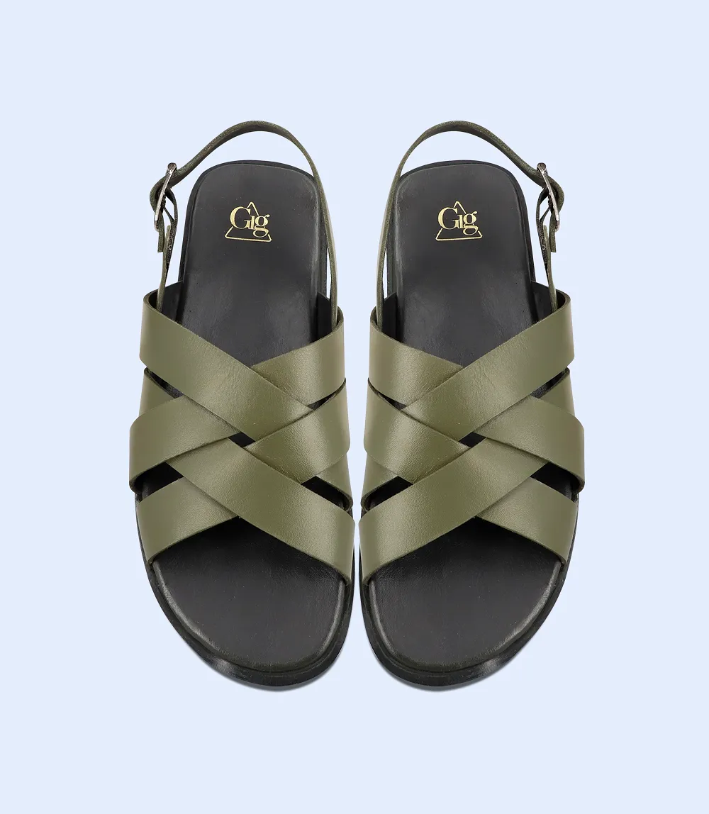 BM5590-OLIVE-Men Sandal