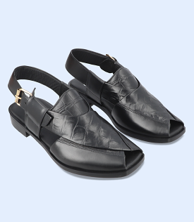 BM5608-BLACK-Men Peshawari's