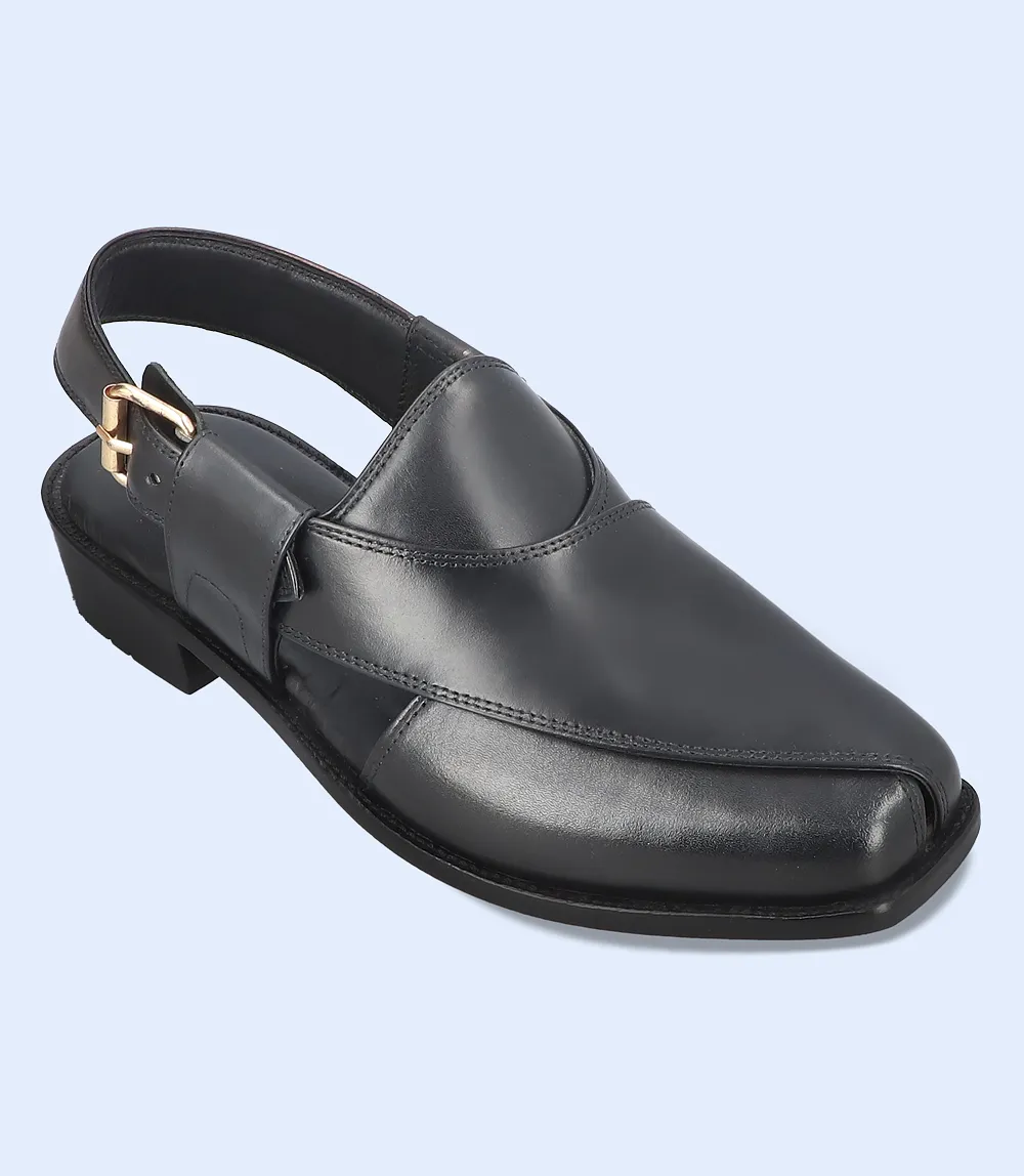 BM5614-BLACK-Men peshawari's