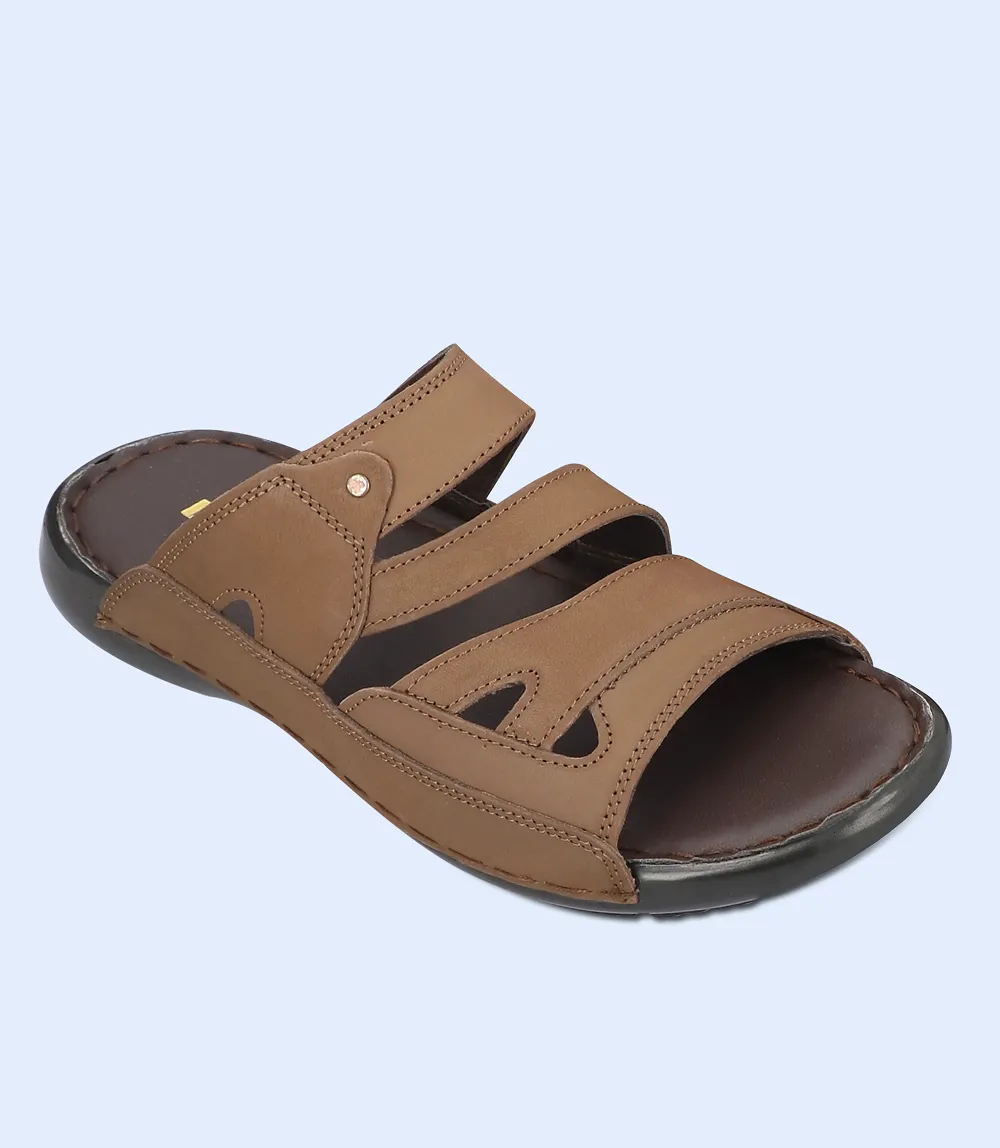 BM5660-BROWN-Men Slipper