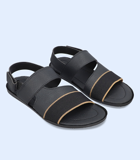 BM5672-BLACK-Men Sandal