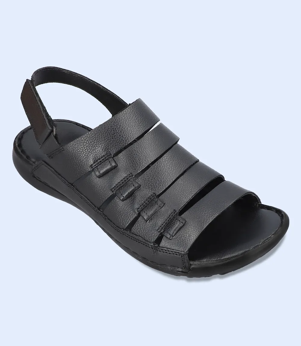 BM5987-BLACK-Men Sandal