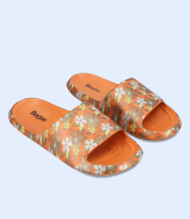 BW9271-ORANGE-Women Sliders