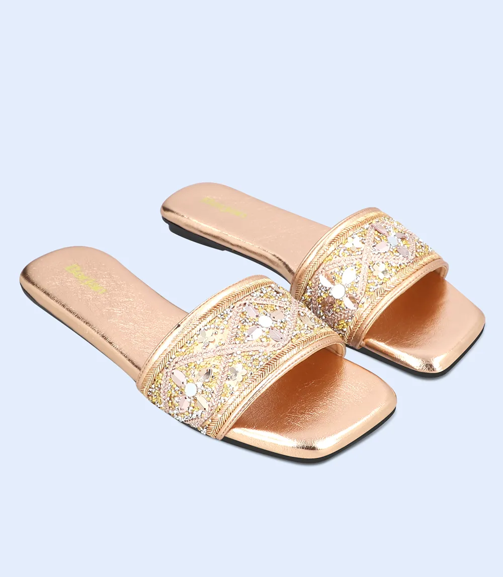 BW9494-ROSE GOLD-Women Slipper