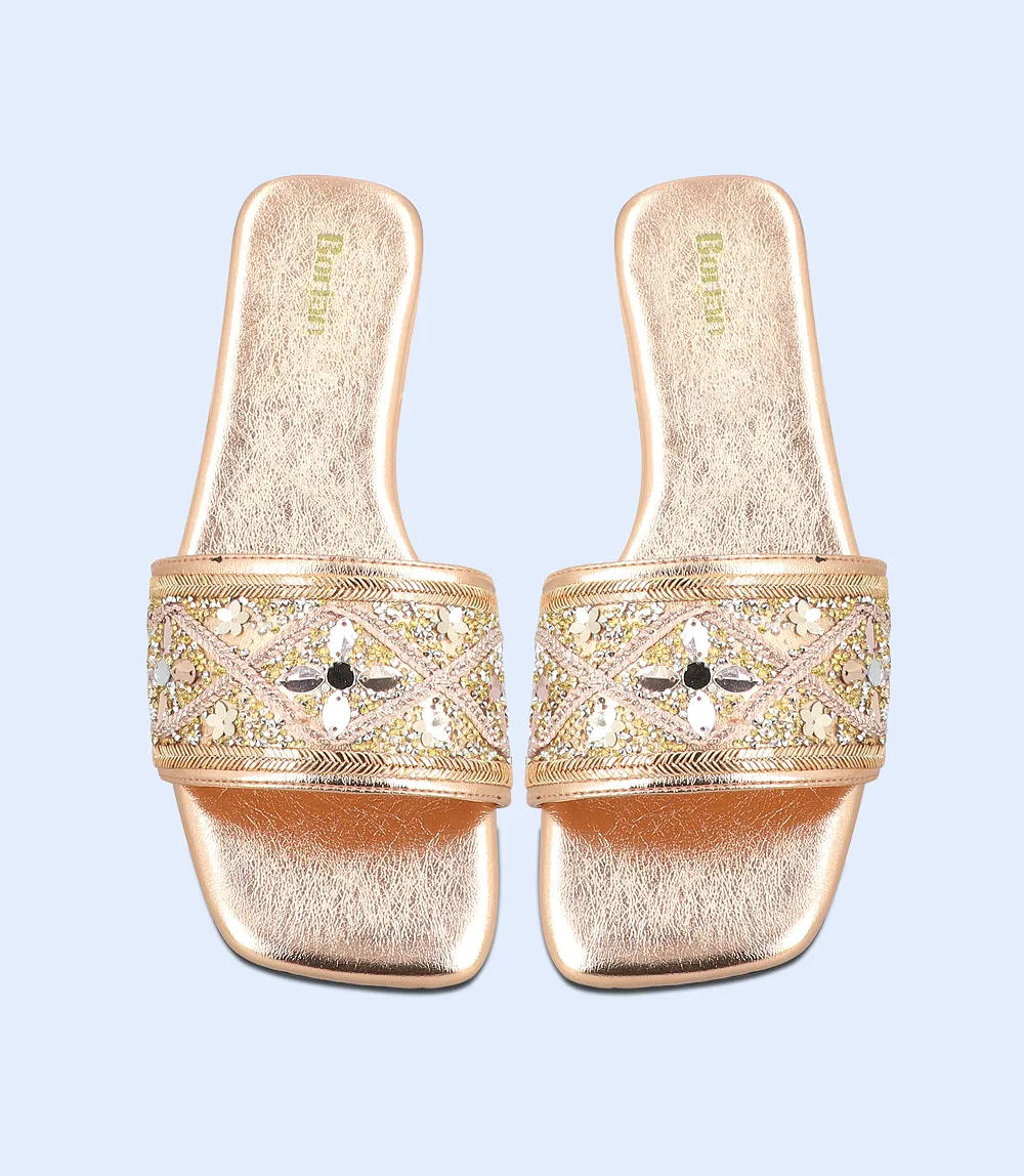 BW9494-ROSE GOLD-Women Slipper