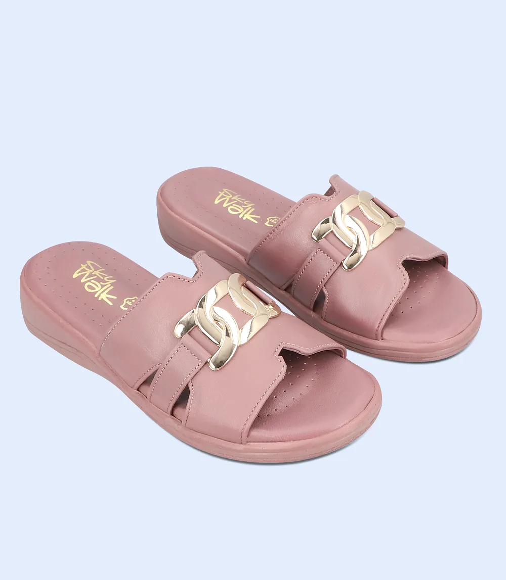 BW9512-TEA PINK-Women Slipper