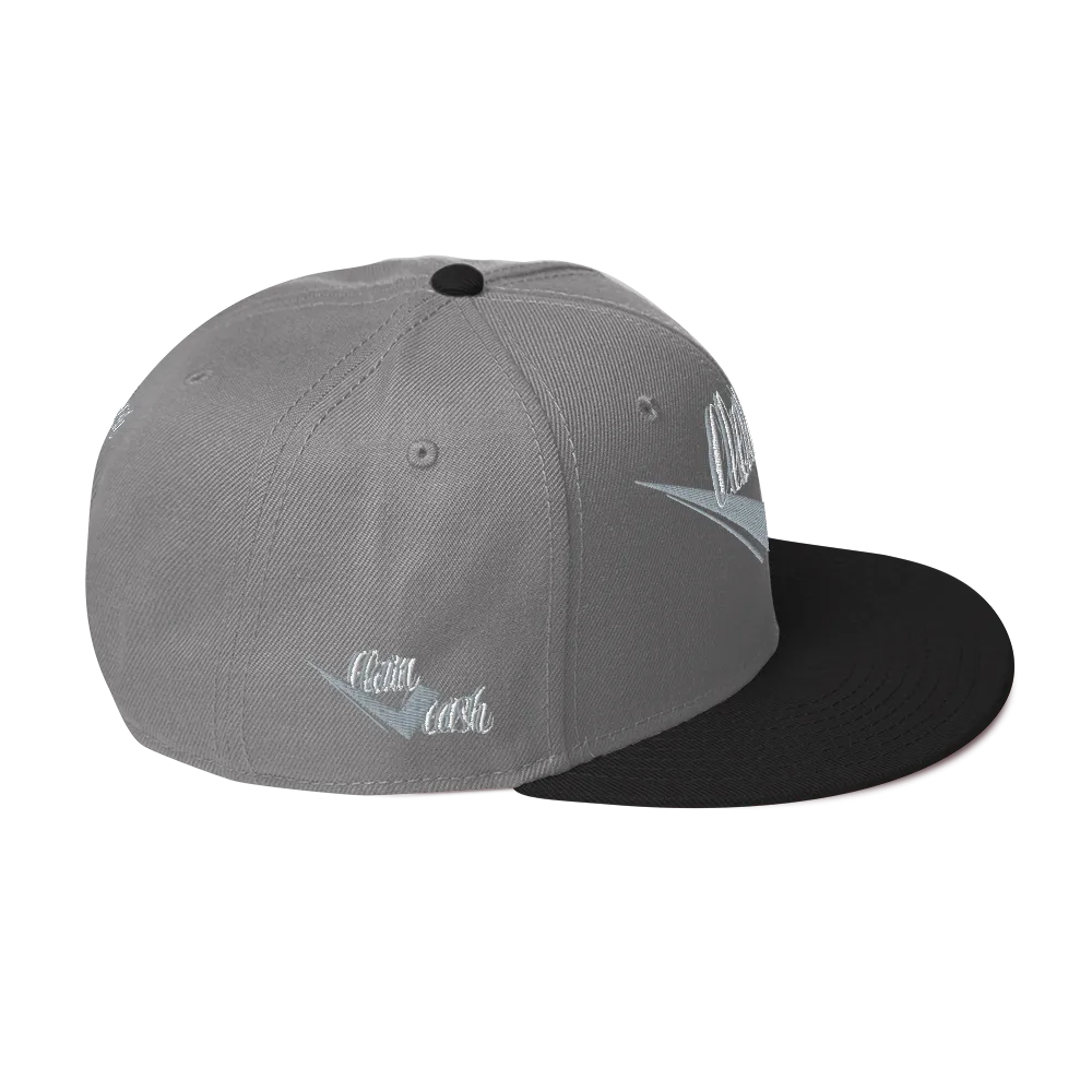 Check clean cash Snapback Hat