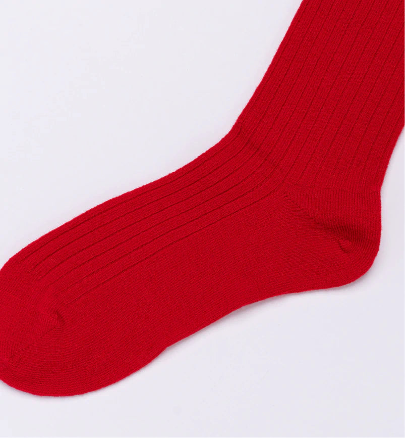 Chusette 100% Wool Socks | Candy Red