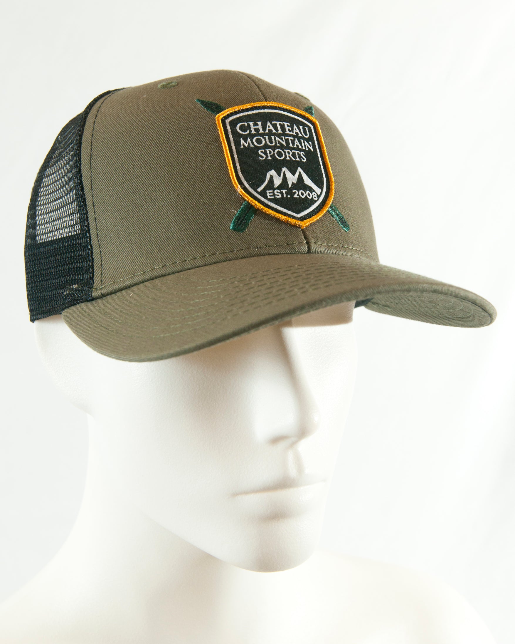 CMS Shield w/Skis Trucker Hat