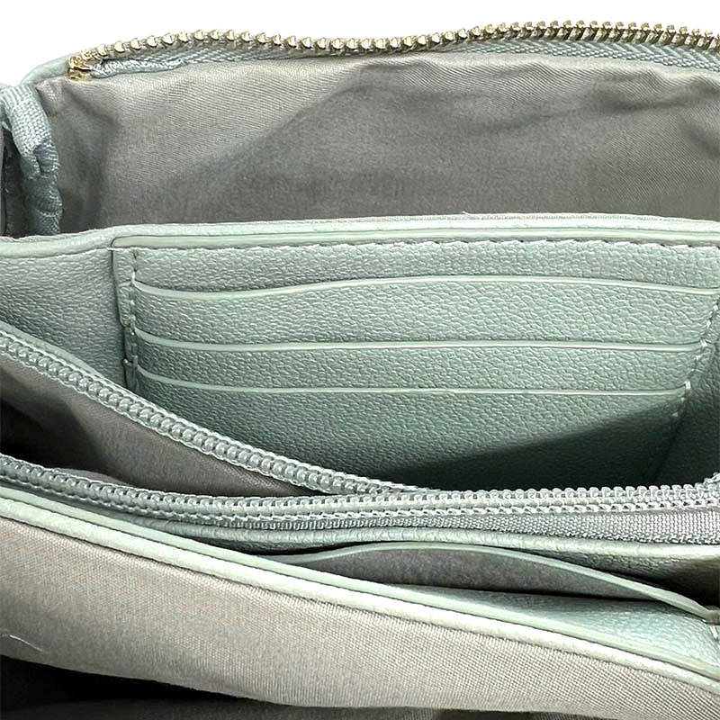 Crossbody Wallet in Sage