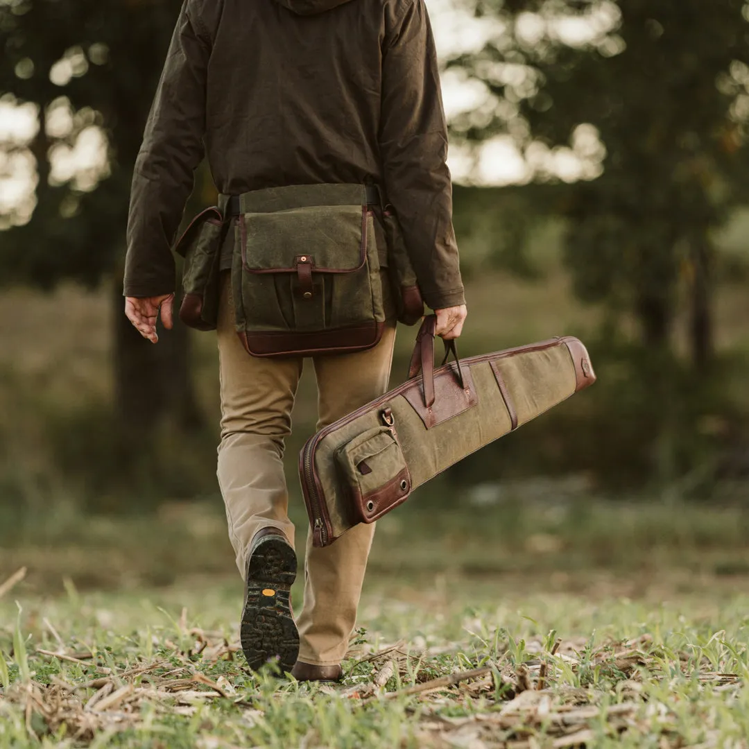 Dakota Range and Field Shooting Bags | Waxed Canvas and Leather