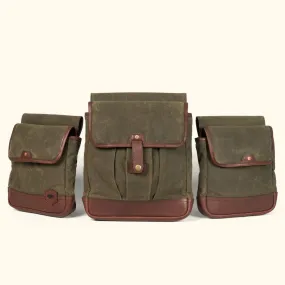 Dakota Range and Field Shooting Bags | Waxed Canvas and Leather