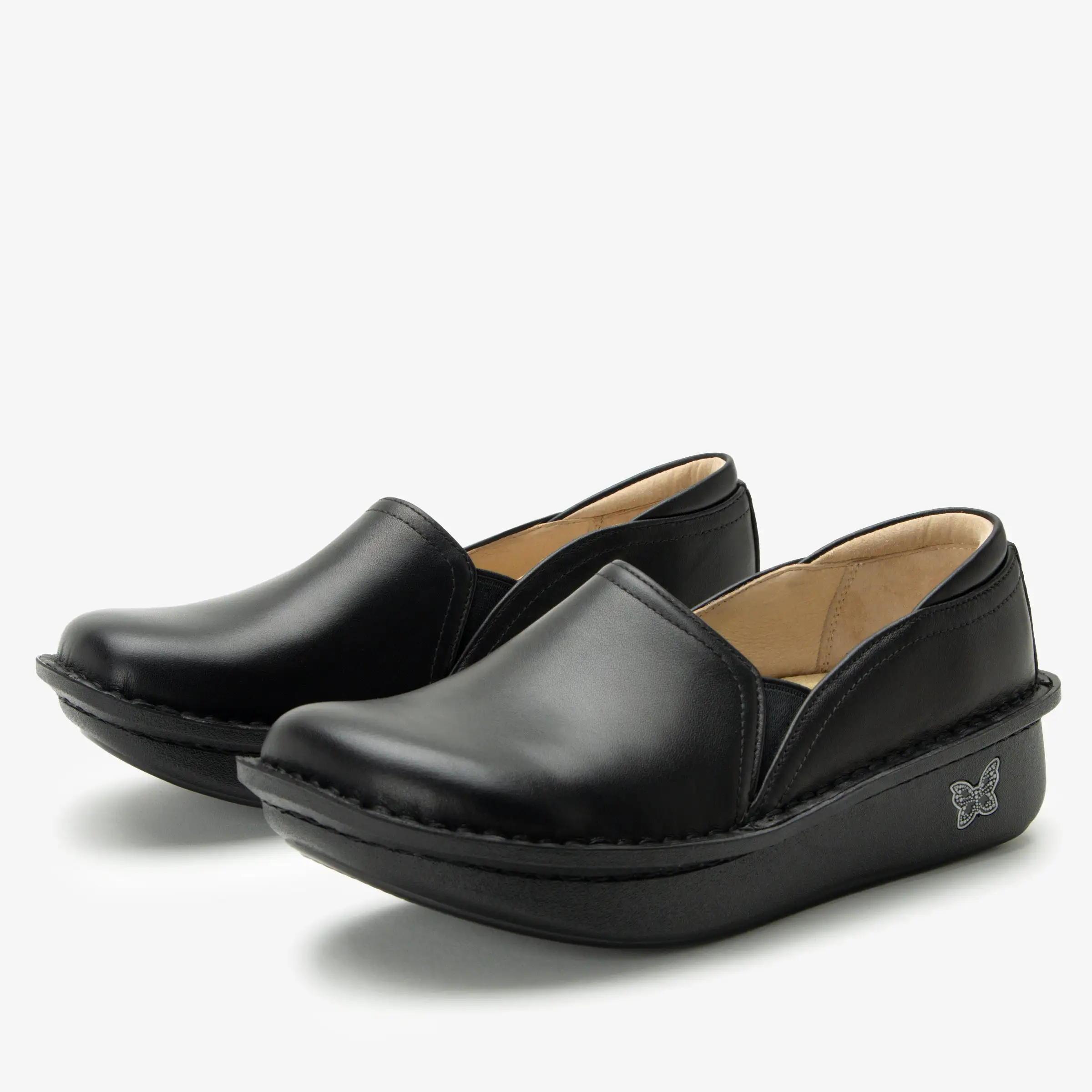 Debra Black Nappa Shoe