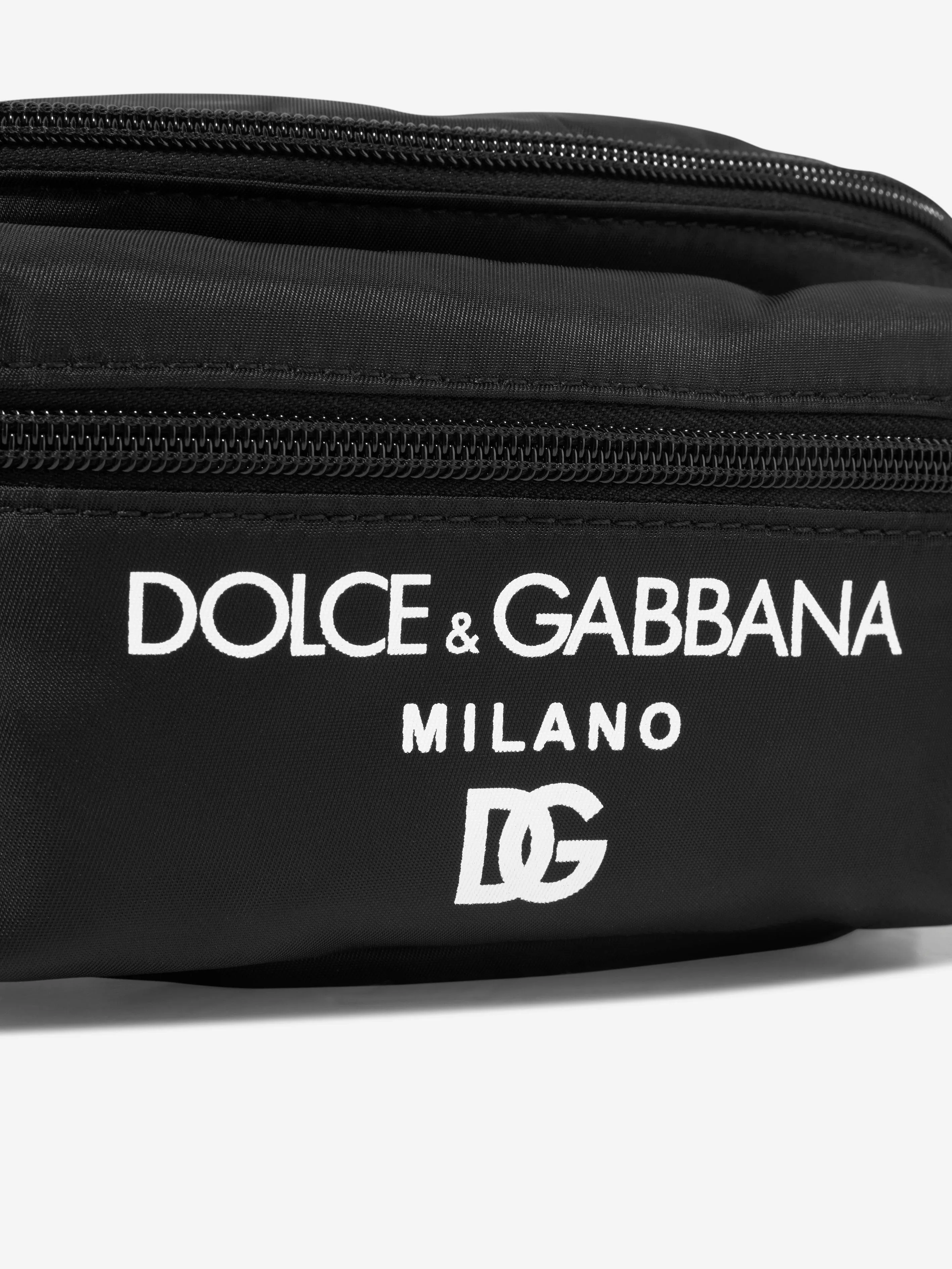 Dolce & Gabbana Kids - Kids Logo Belt Bag in Black | Childsplay Clothing