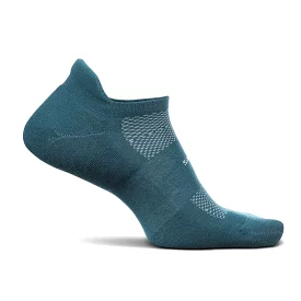 Feetures High Performance Cushion No Show Tab Socks - Deep Ocean