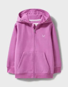 Girl's Crossed Oars Zip Through Hoodie from Crew Clothing Company