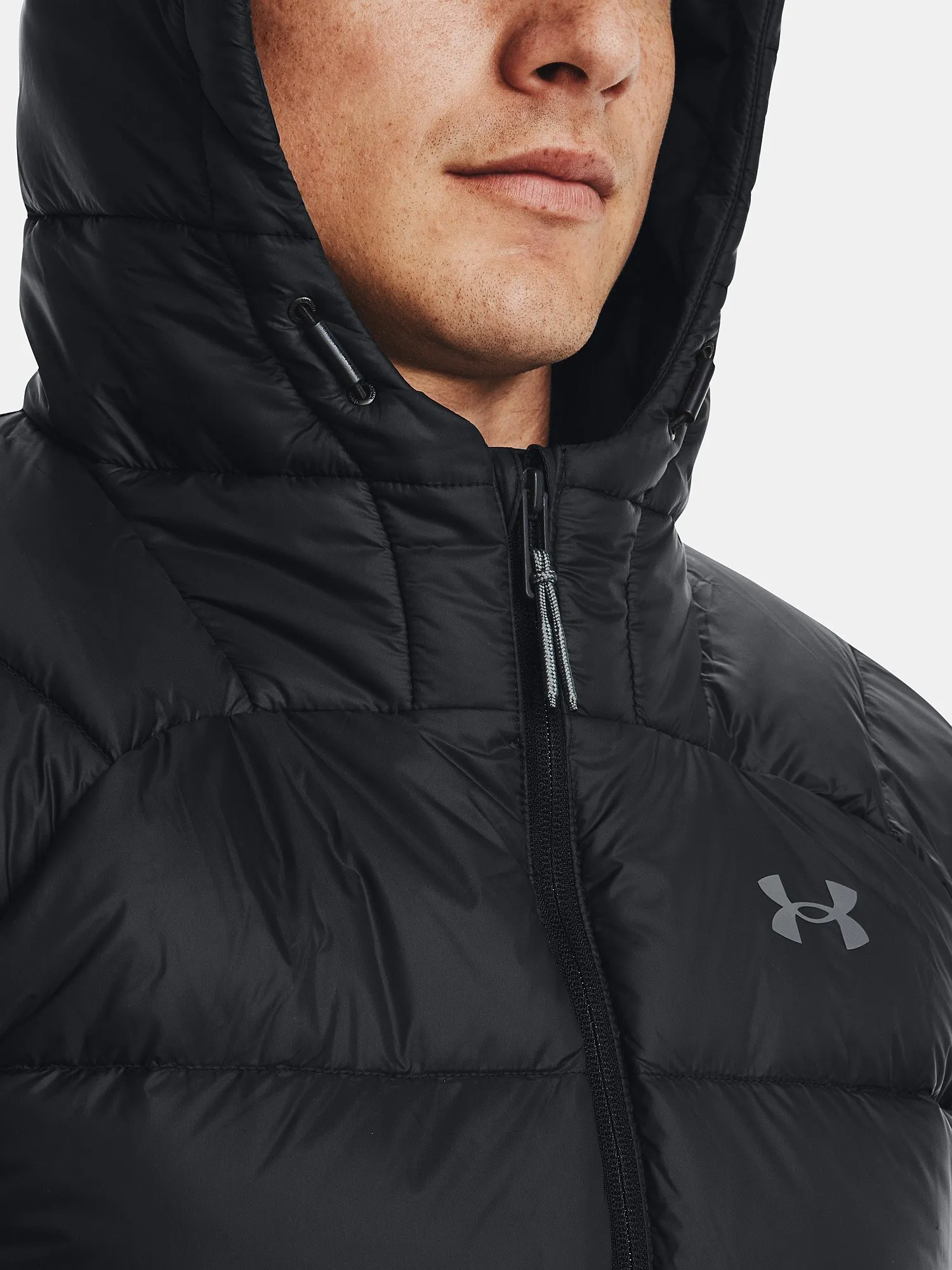 jacket Under Armour Armour Down 2.0 - Black - men´s