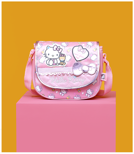 KA0014-PINK-Cross Body Bag For Girls