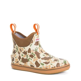 Men's 6 Inch Deck Ankle Boot in Duck Camo