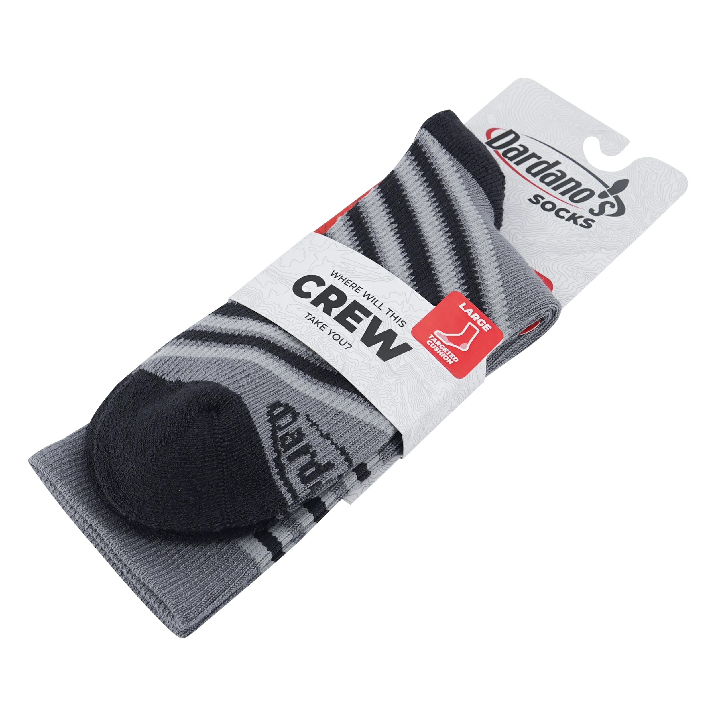 Men's Crew Socks Targeted Cushion