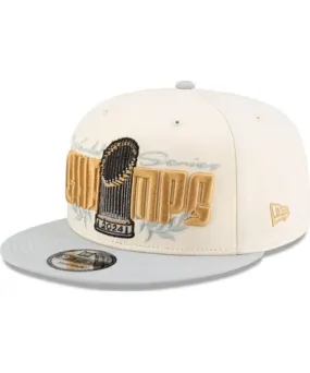 New Era Men's White Los Angeles Dodgers 2024 World Series Champions Parade 9FIFTY Snapback Hat