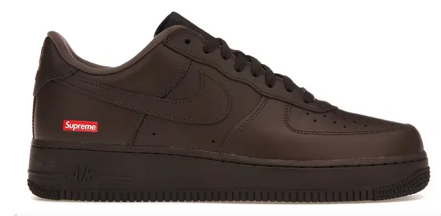 Nike Air Force 1 Low Supreme Baroque Brown