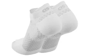 OS1st Plantar Fasciitis No-Show Socks- White