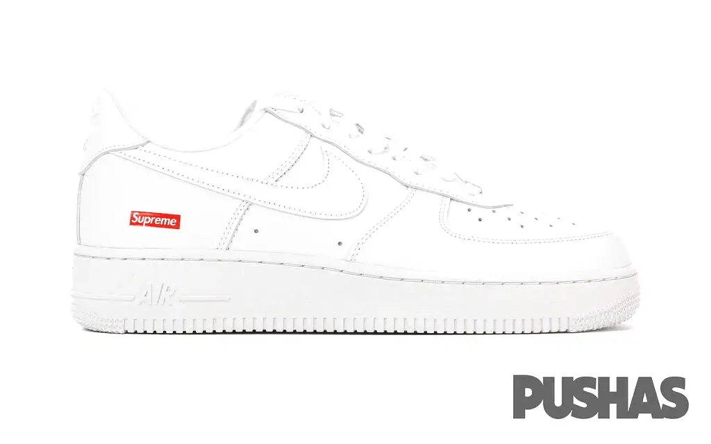 [Refurbished] Air Force 1 x Supreme 'White'