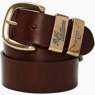 R.M.Williams Drover Belt - Mid Brown Tan - Gillanders.ie Town & Country Clothing