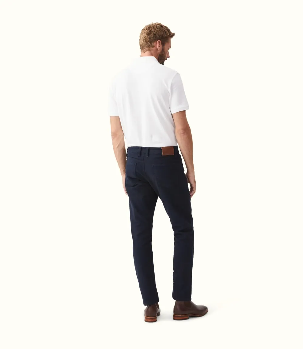 R.M.Williams Ramco Mole Skin Jeans Navy - Gillanders.ie Town & Country Clothing