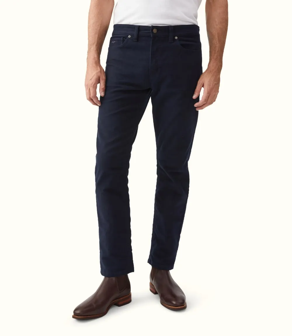 R.M.Williams Ramco Mole Skin Jeans Navy - Gillanders.ie Town & Country Clothing