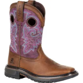 ROCKY BIG KID'S ORIGINAL RIDE FLX WESTERN BOOT