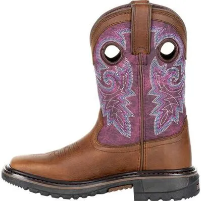 ROCKY BIG KID'S ORIGINAL RIDE FLX WESTERN BOOT