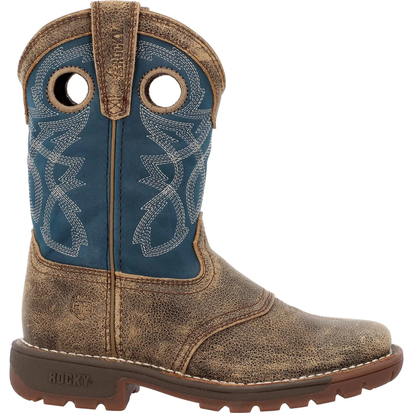 Rocky Big Kids’ Legacy 32 Waterproof Western Boot