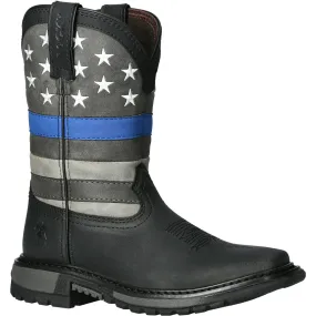 Rocky Blue Line Big Kid Western Boot