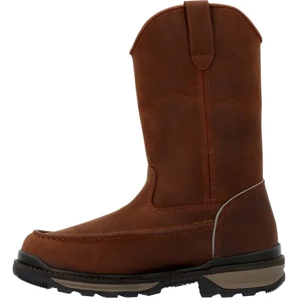 Rocky Men's Crazy Horse Rams Horn Waterproof Work Boot RKK0441