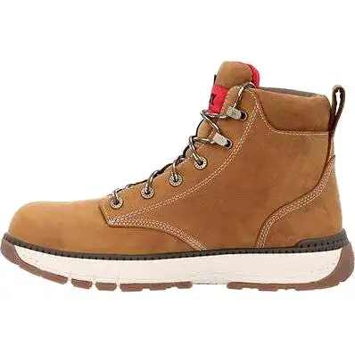 Rocky Men's Rebound 6 Comp Toe WP Wedge Work Boot -Brown- RKK0451